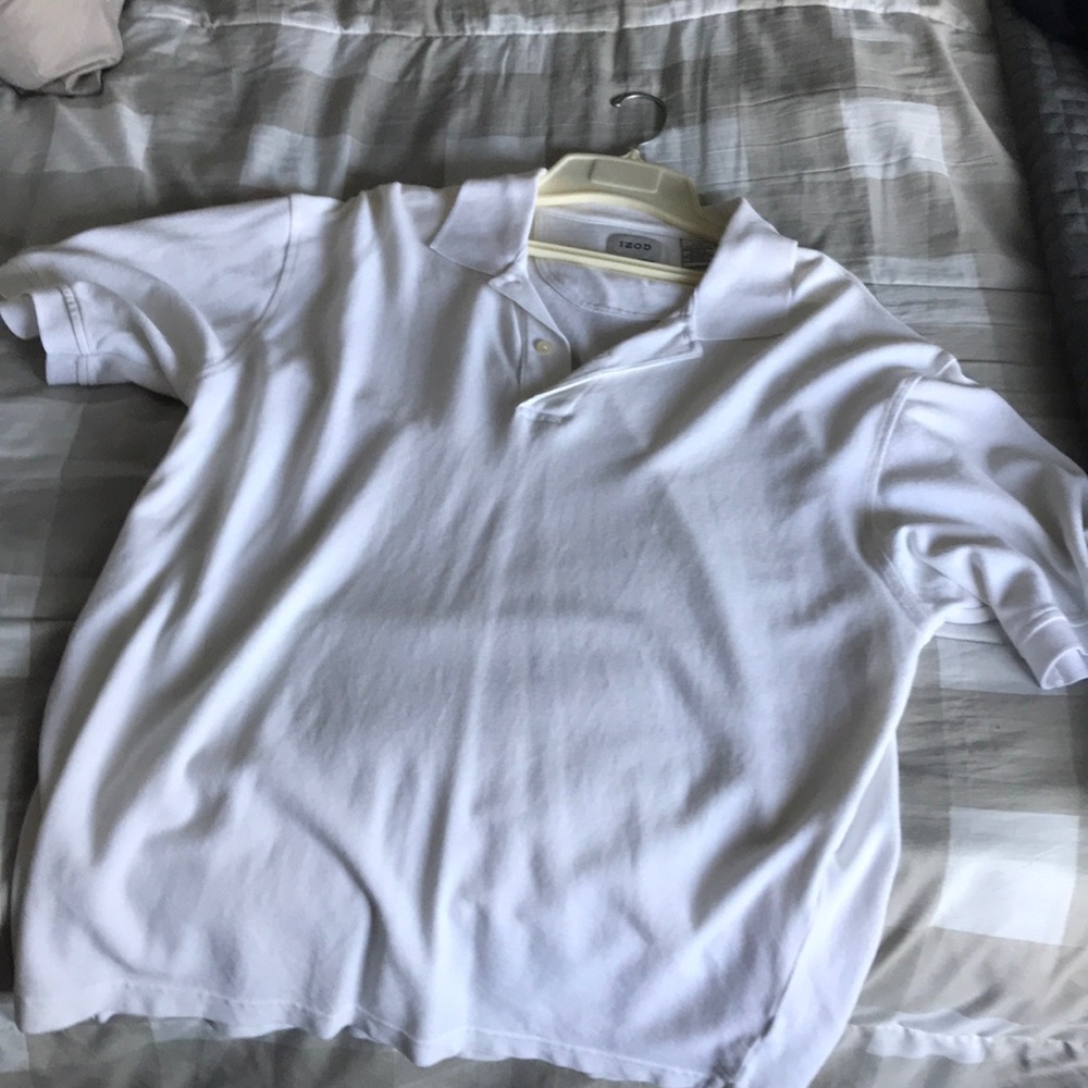 White izod polo